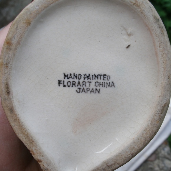 Vintage Toby Creamer Colonial Man Florart Japan - Picture 8 of 8